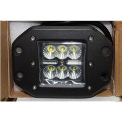 FLUSH MOUNT HIGH OUTPUT 6 LED AUTO FLOOD LAMP