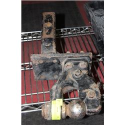 HEAVY DUTY 8-TON TRAILER HITCH W/ BALL