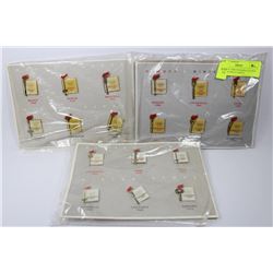 OLYMPIC TORCH ENAMALLED PINS FOR1956-1992 OLYMPICS