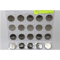 20 UNC/PROOF CANADIAN DOLLARS