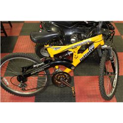 INFINITY 21 SPEED FULL SUSPENSION MOUNTAIN BIKE