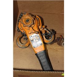 KITO 1/4 TON LEVER BLOCK CHAIN HOIST