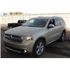 Image 8 : 2012 DODGE DURANGO WHITE/GOLD 8,300KMS.