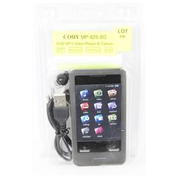 NEW COBY 8GB TOUCH SCREEN MUSIC AND VIDEO PLAYER