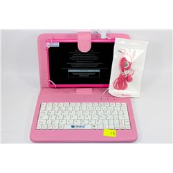 NEW GIRLS IRULU INTERNET TABLET WITH KEYBOARD