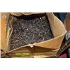 Image 1 : BOX FULL OF 1 1/2 INCH BRT JOIST HANGER