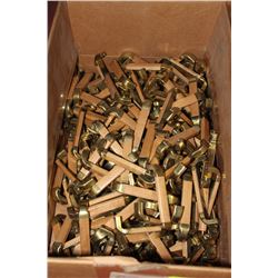 BOX FULL OF CANAC CABINET HANDLES