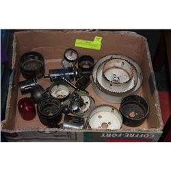 BOX OF KEY HOLE SAW BLADES