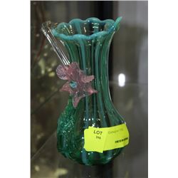 ESTATE ART GLASS PITCHER