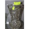 Image 1 : ESTATE PINWHEEL CRYSTAL VASE