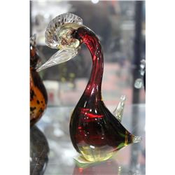 ESTATE ART GLASS PELICAN