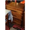 Image 1 : VINTAGE WOOD FOUR DRAWER CHEST OF DRAWERS