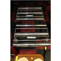 PAIR OF WOLFCRAFT WORK TABLES