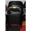 Image 1 : 6 BLACK FOLDING CHAIRS