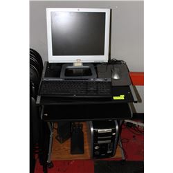 PERSONAL PENTIUM 4 COMPUTER DESK SET COMPLETE WITH