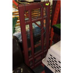 TWO LARGE WINDOW HANGING FRAMES 2' X 4'