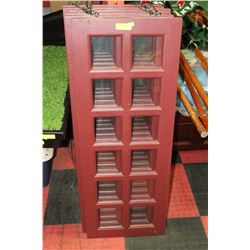 SIX 4' X 18" WINDOW HANGING FRAMES
