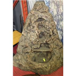 OUTDOOR CORNER FOUNTAIN - NO PUMP