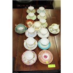 ESTATE BONE CHINA CUP & SAUCER COLLECTION