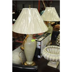 PAIR OF PORCELAIN LAMPS