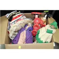 ESTATE BOX OF COLLECTIBLE DOLLS