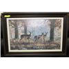 Image 1 : DEER PRINT ON CANVAS