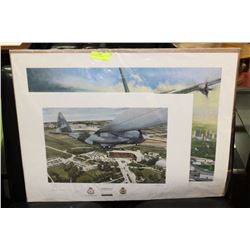 SET OF AIRPLANE PRINTS