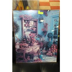 SET OF 2 FRAMED PICTURES