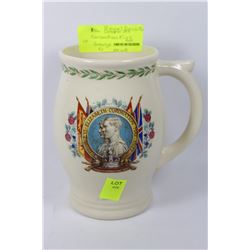ROYAL DOULTON KING GEORGE VI COLLECTOR MUG