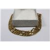 Image 1 : 14K GOLD PLATED 24" MENS CHAIN STAMPED 14K