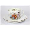 Image 1 : 1911 KING GEORGE V CORONATION CUP & SAUCER