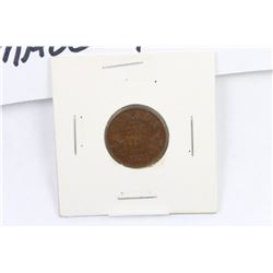 CANADIAN 1925 RARE KEY, SMALL 1 CENT