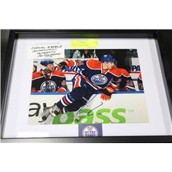 JORDAN EBERLE GUARANTEED AUTHENTIC AUTOGRAPH