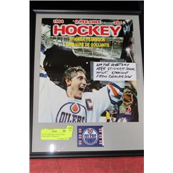 WAYNE GRETZKY 1984 STICKER BOOK "MINT" STRAIGHT
