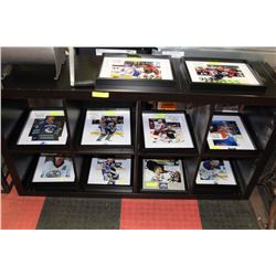 4 TIER WOOD TONE SHELF UNIT