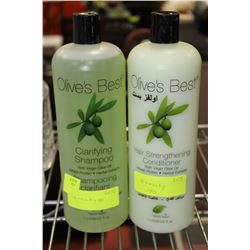 1L BOTTLE OF OLIVES BEST SHAMPOO SOLD WITH HAIR