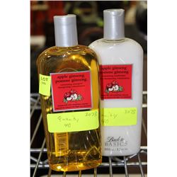 355ML BOTTLE OF BACK TO BASICS APPLE GINSENG