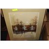 Image 1 : ESTATE "SHADOWS" FRAMED SIGNED PRINT