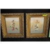 Image 1 : PAIR OF FRAMED ANTIQUE ORIENTAL PICTURES