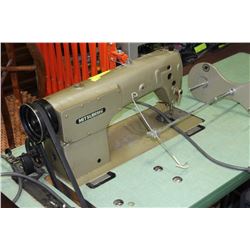 INDUSTRIAL MITSUBISHI SEWING MACHINE & STAND
