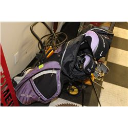 FULL SET OF LADIES DUNLOP TI GOLF CLUBS