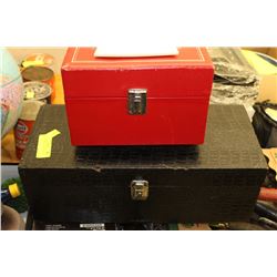 PAIR OF VINTAGE 8-TRACK CASES