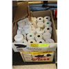 Image 1 : 2 BOXES OF ADDING MACHINES & TILL TAPE