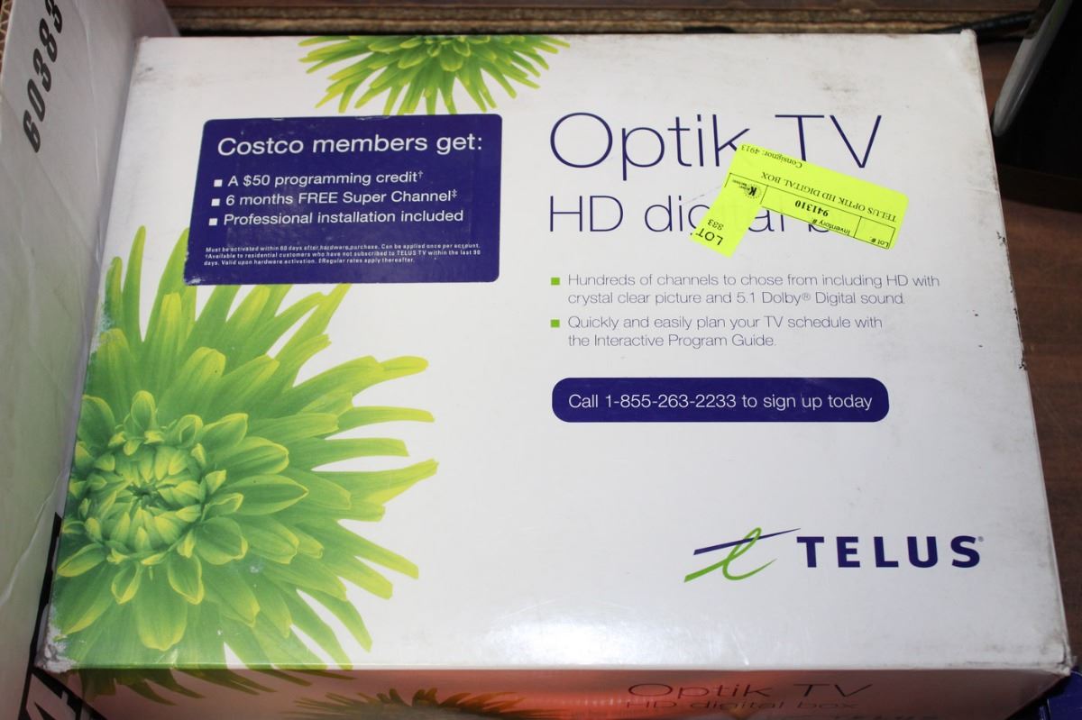 TELUS OPTIK HD DIGITAL BOX