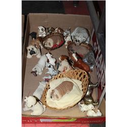 8 PCS SANDICAST DOG COLLECTIONS