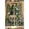 Image 1 : VINTAGE WOODEN COKE CRATE WITH COLLECTIBLE BOTTLES