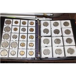 BOOK OF 44 AMERICAN DOLLAR COINS