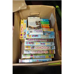 BOX OF BARNEY VHS