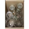Image 1 : BOX OF GLASS PITCHERS&SEALERS