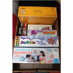 BOX OF GAMES